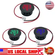 LED Digital Voltmeter DC 4-100V Anti-reverse Reverse connection Protection US