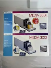 Exponent Media 3001 Multi Media Storage for CDs, Zip Disks & Diskettes, 2 in Box