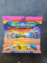 Micro Machines, #25 Airport Action Collection, Galoob, 1998, BNIB D8