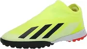 [adidas] Unisex-Child X Crazyfast League Laceless Turf Sneaker