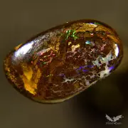 2.40 cts Opal Beautiful Rainbow Australian Boulder Solid Polished Stone #6.206