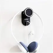 Headset Stand Headset Holder Wall Holder Headband Headphones Stand Hanger Rack for Headset Universal Earphone Holder Durable Headset Hanger Hook Desktop Headset Holder (Color : Black+White)