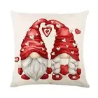 Sofa Cushion Cover Comfortable Decorative Valentine's Day Letter Print Rose