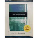 BUSINESS STATISTICS IN PRACTICE 6TH REVISED EDITION 版本