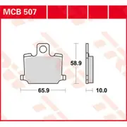 TRW Lucas Brake pad MCB507