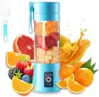 Portable Electric USB Juicer Blender Cup - Mini Blender for Shakes, Smoothies &