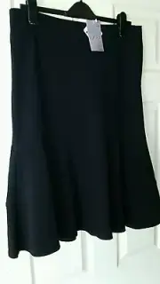 BNWT Womens Etam Black Skirt. Size 14.