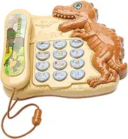 Pretend Telephone | Cartoon Dinosaur Story Machine Learning Toys | Engaging Phone Toy, Letter & Number Learning, Fosters Parent-Child Interaction