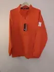 Adidas Men's Climalite Athletic Jacket Shirt Size M Zip Long Sleeve