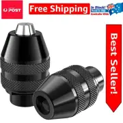 Durable 2-Pack 3-Jaw Keyless Chuck for Dremel - Quick and Reliable Tool Upgrade