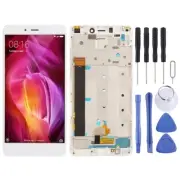 TFT LCD Screen for Xiaomi Redmi Note 4 Digitizer Full Assembly w/ Frame (White)