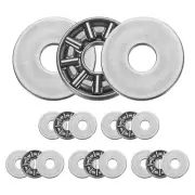 6 Sets AXK0619+2AS Thrust Needle Roller Bearings 6x19x4mm, P5 (ABEC 5)