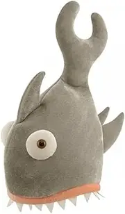 Shark Attack Bite Novelty Unisex Jaws Style Plush Fancy Dress Costume Gimmick Fish Hat