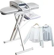 Large Steam Iron Press with Stand, 1800W Table Steam Press 800 * 310mm Area 50Kg Pressure, Intelligent Temperature Control for Different Fabrics, Automatic Power Off Iron Press for Home Business