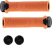 Bike Grips,Scooter Handle Grips - Ergonomic Soft Non-Slip Lockable Handlebar Accessories for Kids Girls Boys Scooter Cycling
