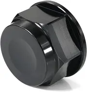 ZHAOYUFEN CNC Billet Aluminum Steering Stem Nut Compatible With FZ6 FZ6R MT-09 FJ-09 XSR900 FZ1 V-MAX XJR1300 FZ09 MT09 MT09 TRACER/ TRACER900(Black)