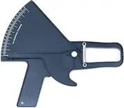 Precision Skinfold Caliper - Easy, Reliable Tool for Monitoring Body Fat - Quick Start Guide for Beginners, Detailed Booklet for Advanced Users - Measures up to 80mm in Skin Fold Thickness