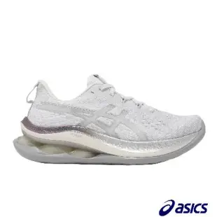 Asics 慢跑鞋 GEL-Kinsei Max Platinum 女鞋 白 銀 緩衝 亞瑟膠 路跑 亞瑟士 1012B725100