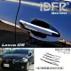 【IDFR】Lexus GS GS250 350 450 2012~2015 鍍鉻銀 車門把手蓋 把手上蓋貼(車門把手上蓋飾貼)