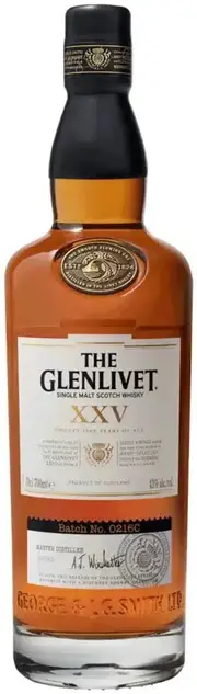 The Glenlivet XXV 25 Year Old Single Malt Scotch Whisky 700ml
