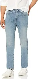 [Amazon Essentials] Men's Skinny-Fit Stretch Jean, Light Wash, 33W x 32L