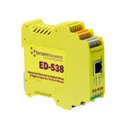 Brainboxes Ed-538 Ethernet To Digital Io Relay 8 Input 4 Form A Relays