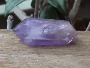 A Grade Amethyst 41 Grams Polished Crystal Double Terminated Points 60mm Long
