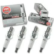 4pcs 75-93 Flagship TC500 NGK V-Power Racing Spark Plugs 350 CID Hi al