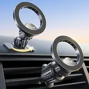 Lamicall for Mag Safe Car Mount - [20X N55 Magnets] Magnetic Phone Holder for Your Car Dashboard Vent Car Mount with 360 Rotatable Car Phone Holder for iPhone 16 15 14 13 12 Pro Plus Max Mini