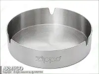 在飛比找Yahoo!奇摩拍賣優惠-【ARMYGO】ZIPPO原廠不鏽鋼桌上型煙灰缸 NO.12