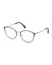 Tom Ford FT5660B Blue Block Glasses - Frames - Black -Size One Size