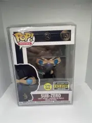 Funko Pop ! Sub-Zero #1057 (EE Excl.)(GITD)(NIB)