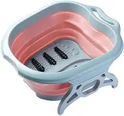 Foot Massage Barrel Collapsible Foot Tub Portable Foldable Feet Relax Spa Massage Footbath Folding Barrel Massager