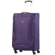 Delphin Caspian 2 Softside Large 83 cm Spinner Suitcase Purple Dusk