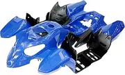 BLYGO BLUE Plastics Fairing Fender Guards Kit Seat Fuel Tank 125cc Quad Dirt Bike ATV
