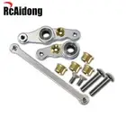 Aluminum Steering Arm Assembly Kit for Tamiya TA02 DF-01 TA01 M1025 HUMMER