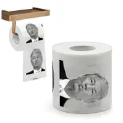 Donald Toilet Rolls Paper Novelty Funny Soft Printed Gift Tissue Gag Joke Trump 1pc