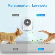 Cat Litter Deodorizer Upgraded Cat Litter Box Odor Eliminator Smart Sensor Pet Odor Remover,Safe Unscented Deodorization Dust-Free,Rechargeable Battery for All Small Areas