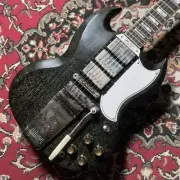 Gibson Murphy Lab 1963 SG Custom Maestro Silver Fox Ultra Light Aged