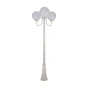 Lisbon Post 3 Lights Up Bracket H2250mm W300mm Beige Aluminium - 15764