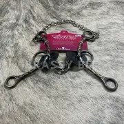 5" Sherry Cervi Chain Mouth Long Shank Gag Bit