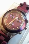 Swatch + Irony Diaphane Chrono+SVCK4048AG Full Blooded Blueberry + New/NOS