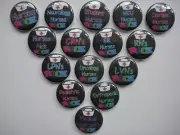 Varity Nurse fields buttons flat back or pin badge cabochon embellishment magnet