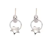 Women Jewelry 925 Silver Needle Copper Stud Earrings Simplicity Earrings Metallic Sparkle Jewelry for Daily Ceremony
