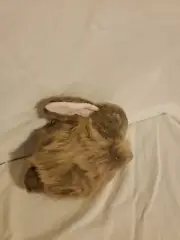 Ty Nibbles brown rabbit stuffed animal