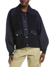 ba&sh Wool-Blend Cardigan
