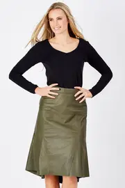 Make You Mine Leather Skirt--COO-17CS03105