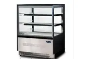 Atosa Free-Standing Square Cake Showcase - 1200mm