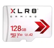 PNY XLR8 128GB Gaming A2 Class 10 U3 V30 MicroSDXC Flash Memory Card