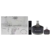 John Varvatos Heritage by John Varvatos for Men - 3 Pc Gift Set 4.2oz Heritage EDT Spray, 0.57oz XX EDT Spray, 0.5oz Heritage EDT Spray